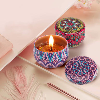 Metal Candle Jar