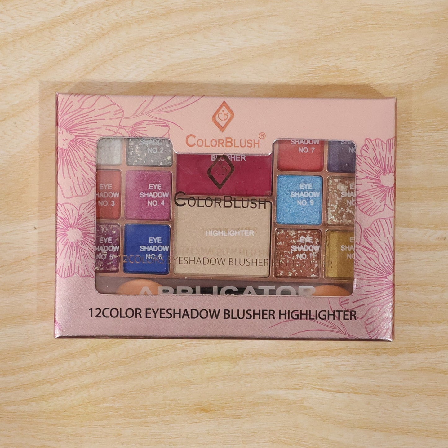 Multi-Color Eyeshadow & Compact Makeup Kit (15 GM / 1 Pc)