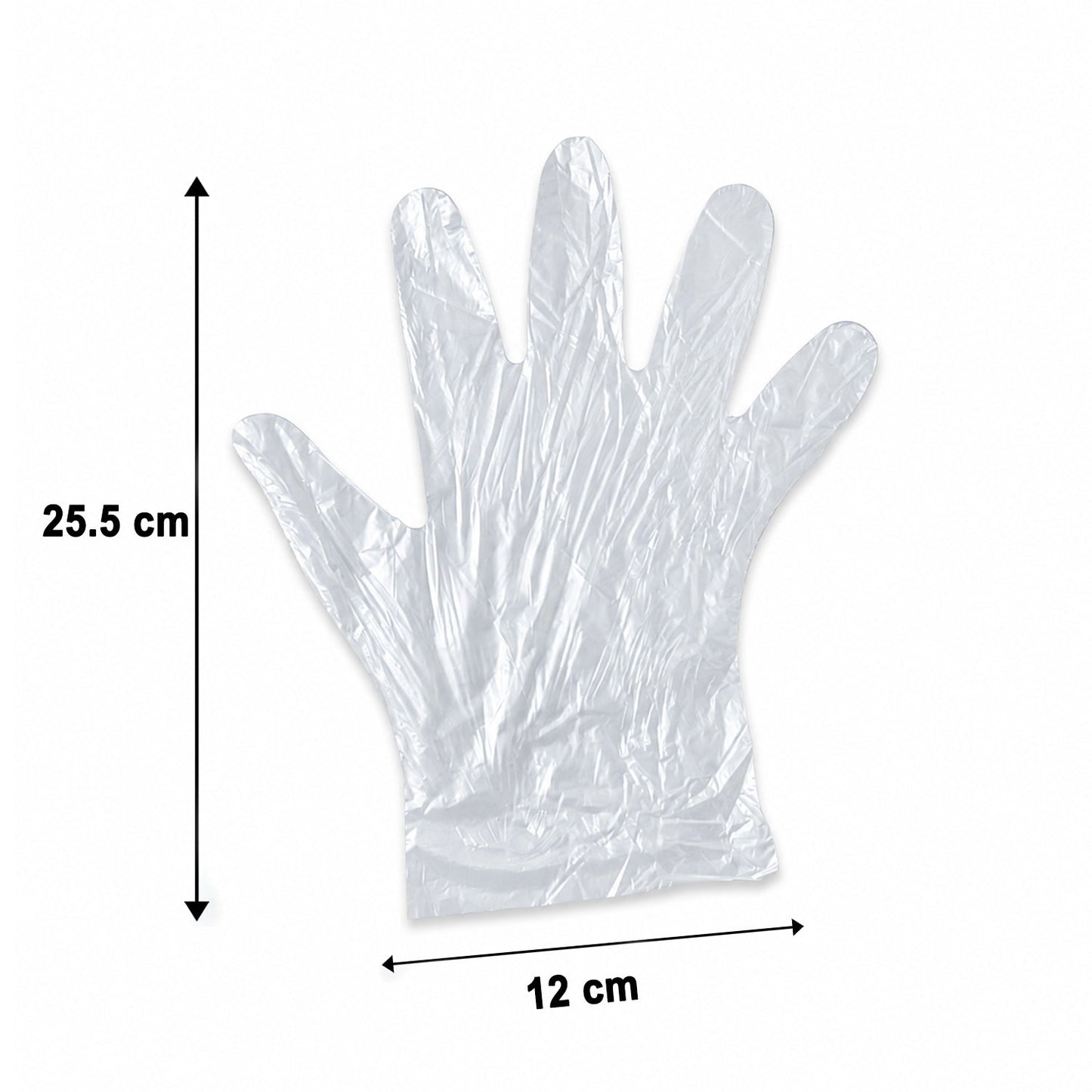 Disposable Small Plastic Gloves (100 Pc)