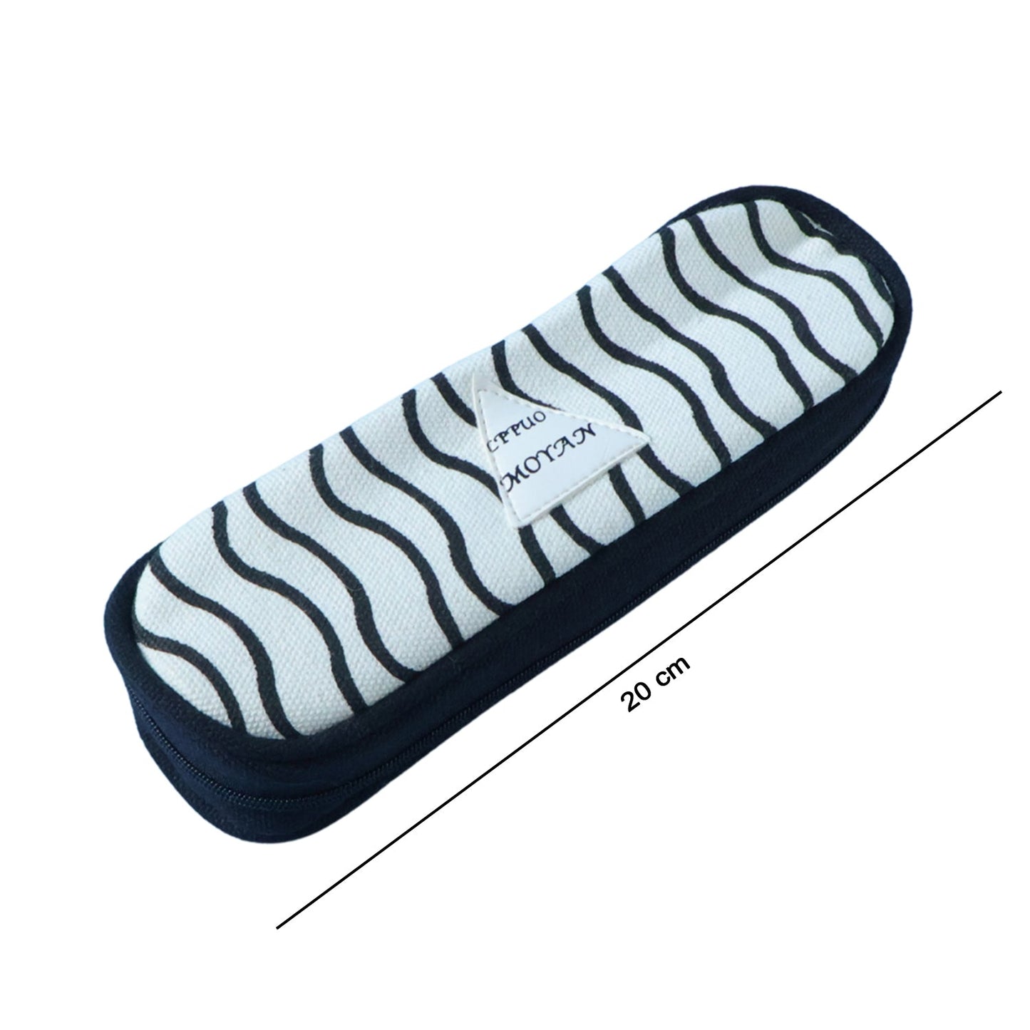 Premium Fabric Zipper Pencil Pouch (1 Pc)