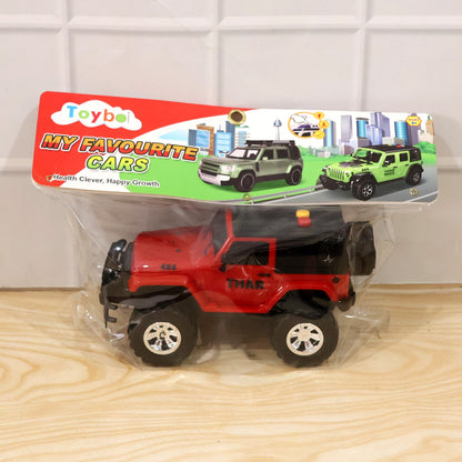 Kids Hunter Off-Road Friction Powered Toy Jeep Car (1 Pc)