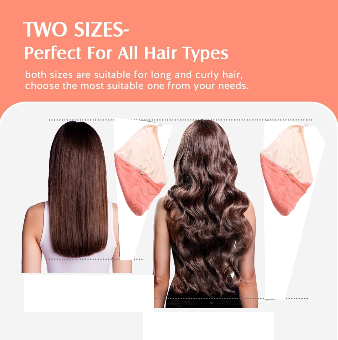  Hair Drying Magic Hair Cap Towel - feature