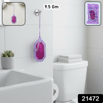 Lavender bathroom hanging gel air freshener