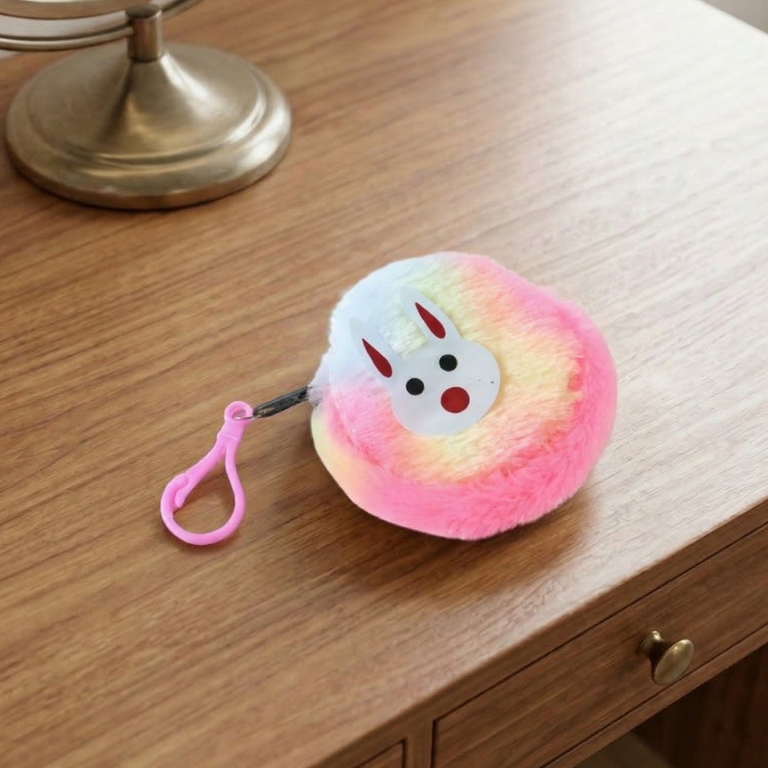 mini coin pouch keychain