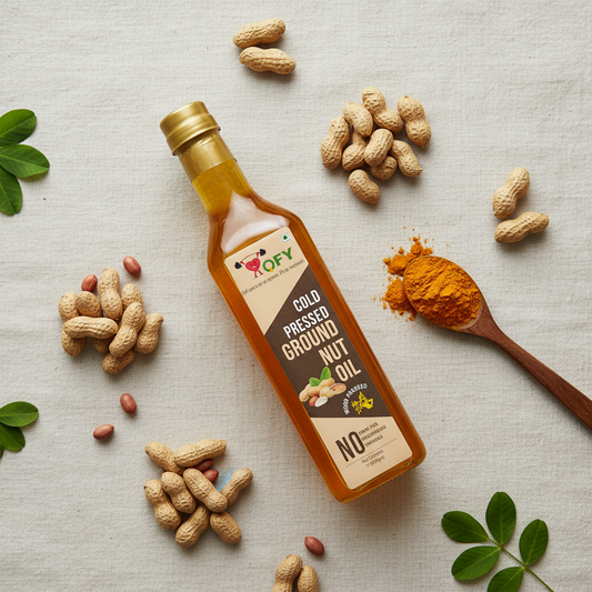 Cold Pressed Groundnut Oil
