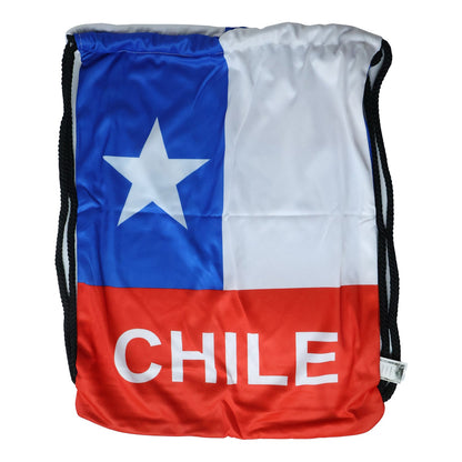 Chile Print Drawstring Sports Bag