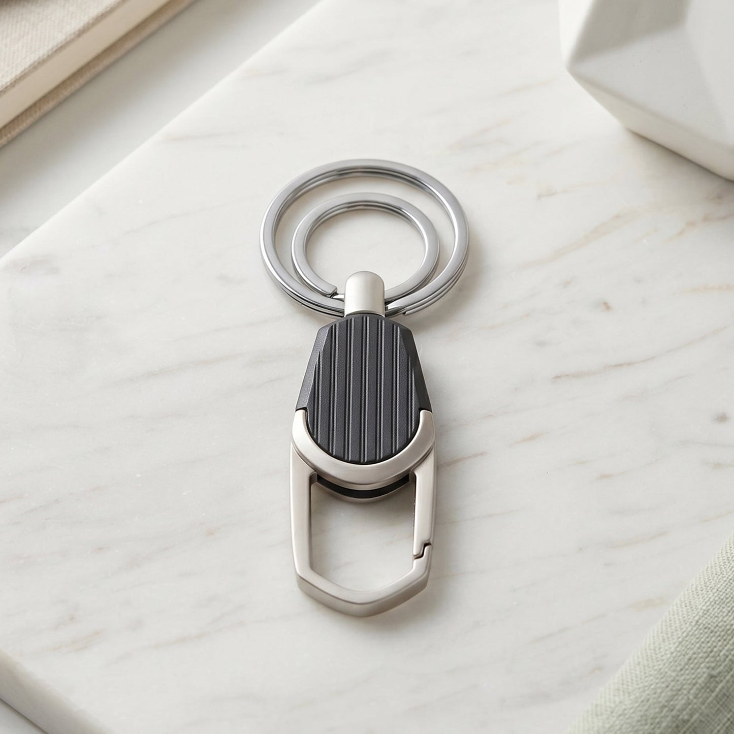 Premium Metal Key Holder Keychain 1 Pc
