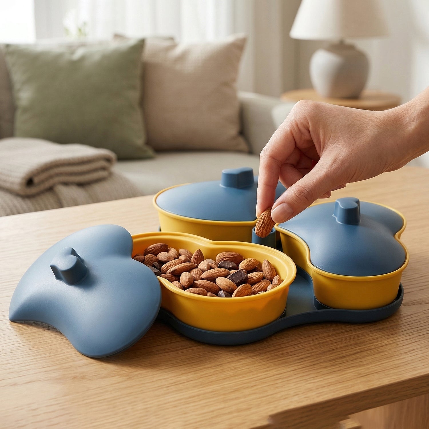 Multi Section Snack Tray