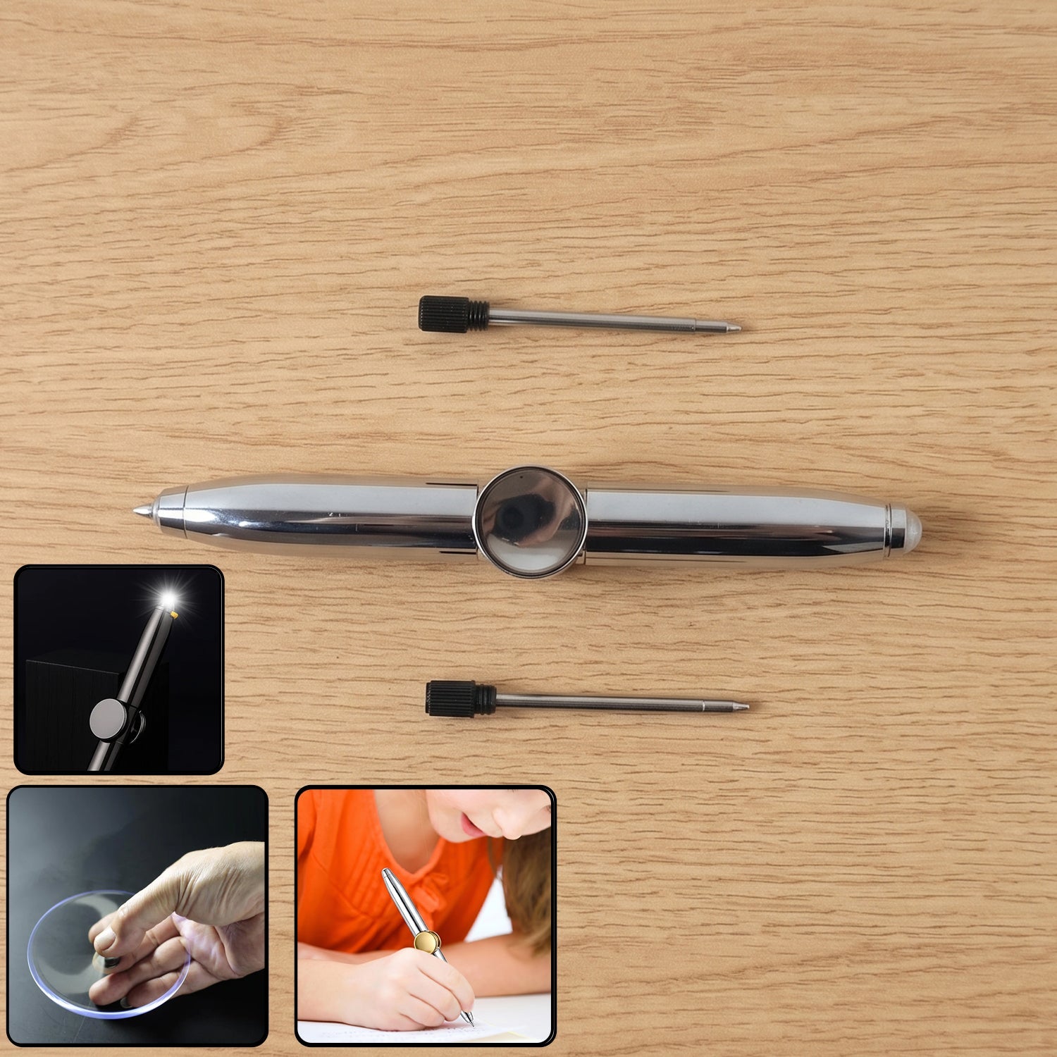 hand spinner stylus pen toy