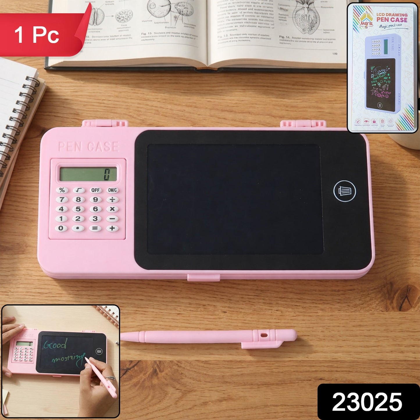 calculator pencil box case